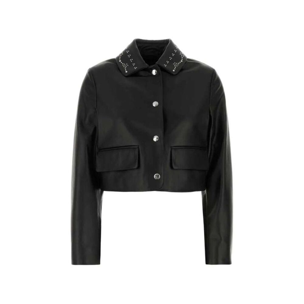 Marni Women Studded Leather Jacket